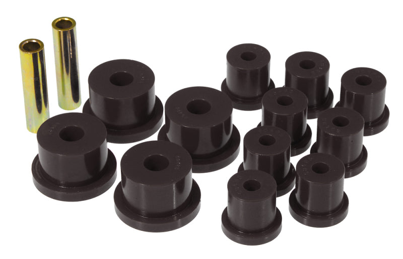 Prothane 64-73 Ford Mustang Rear Spring & 1/2in Shackle Bushings - Black - eliteracefab.com