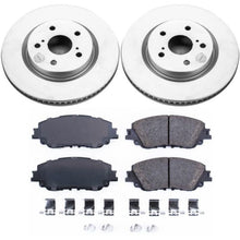 Load image into Gallery viewer, Power Stop 2019 Toyota Avalon Front Z17 Evolution Geomet Coated Brake Kit - eliteracefab.com