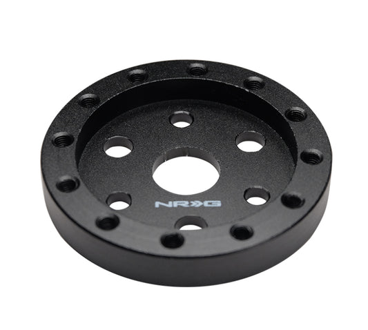 NRG 3 Hole to 6 Hole Steering Wheel Adapter 1/2in. - Black - SRK-36BK