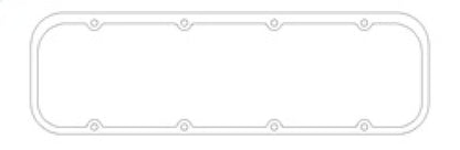 Cometic .094in Fiber Valve Cover Gasket for Chevy Small Block V8 - C5390-094
