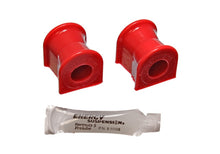 Load image into Gallery viewer, Energy Suspension 70-78 Nissan 240Z/260Z/280Z Red 21mm Front Sway Bar Frame Bushings