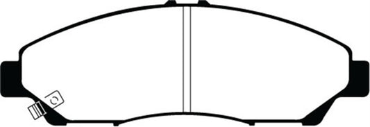EBC 07-13 Acura MDX 3.7 Greenstuff Front Brake Pads - eliteracefab.com