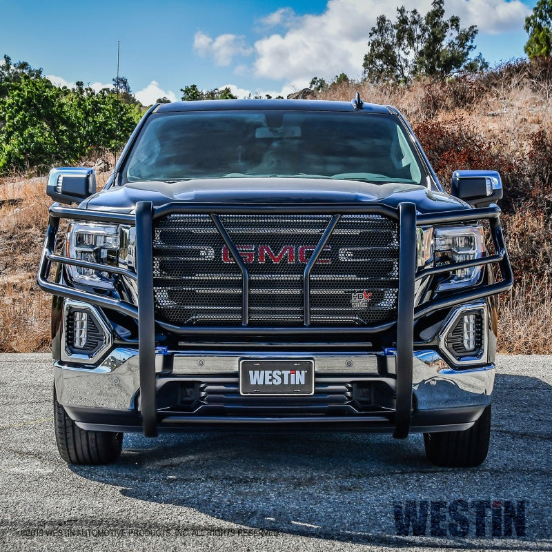 Westin 19-21 GMC Sierra 1500 HDX Grille Guard - Black - eliteracefab.com