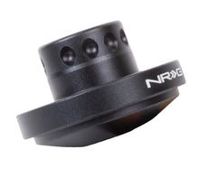 Load image into Gallery viewer, NRG Short Steering Wheel Adaptor Hub OEM Lock Nut Black Spline Polaris RZR | Polaris Ranger - eliteracefab.com