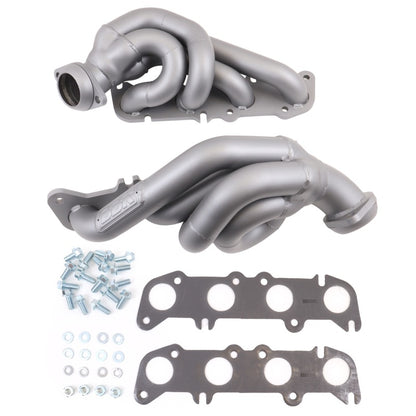 BBK 11-14 Ford F-150 Coyote 5.0 Shorty Tuned Length Exhaust Headers - 1-3/4in Titanium Ceramic BBK