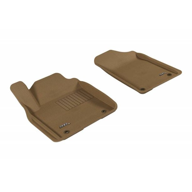 3D MAXpider 2011-2020 Infiniti QX80/QX56 Kagu 1st & 2nd & 3rd Row Floormats - Black - eliteracefab.com