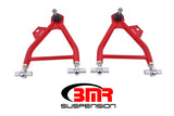 BMR 94-04 Mustang Lower A-Arms (Coilover Only) w/ Adj. Rod End and STD. Ball Joint - Red