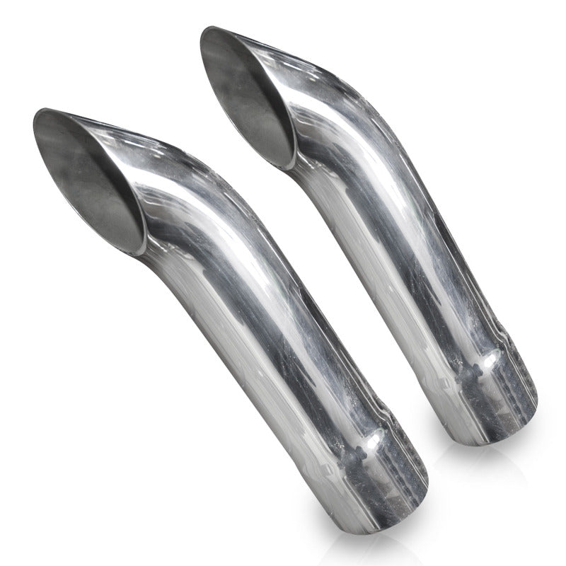 Stainless Works Extended Turn Down Tips- 3in ID Inlet 3in Body Stainless Works