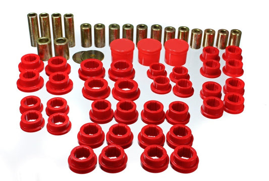 Energy Suspension 02-09 350Z / 03-07 Infiniti G35 Coupe Red Rear Control Arm Bushing Set - eliteracefab.com