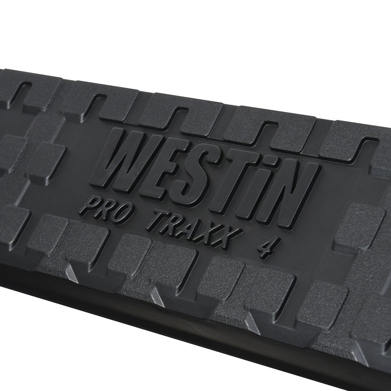 Westin 2005-2018 Toyota Tacoma Double Cab PRO TRAXX 4 Oval Nerf Step Bars - SS Westin