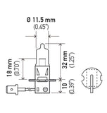 Hella H3 Halogen Bulb *Must Order Qty 10*