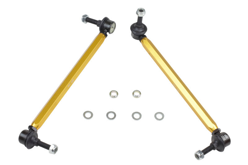 Whiteline 05+ BMW 1 Series/3/05-10/11 3 Series Front Swaybar - Link Assembly H/Duty Adj Steel Bal - eliteracefab.com