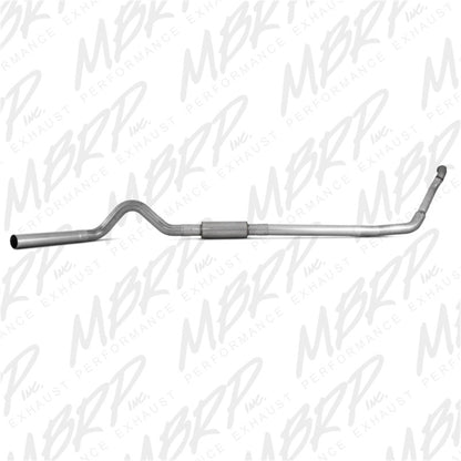 MBRP 1994-1997 Ford F-250/350 7.3L P Series Exhaust System 4" Turbo Back (3" Downpipe) S6218P - eliteracefab.com