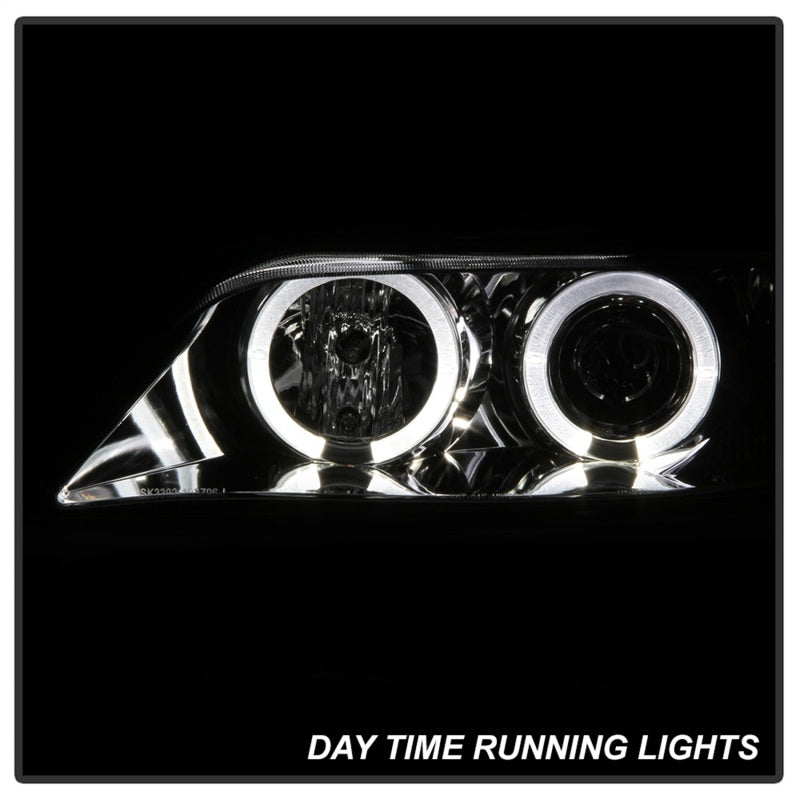 Spyder BMW Z3 96-02 Projector Headlights LED Halo Chrome High H1 Low H1 PRO-YD-BMWZ396-HL-C - eliteracefab.com