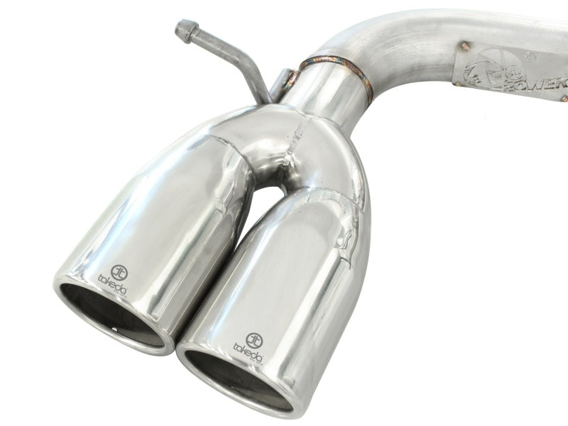 aFe Takeda Exhaust Axle-Back 08-14 Scion xB L4 2.4L 304SS Polished Dual Tips Exhaust aFe
