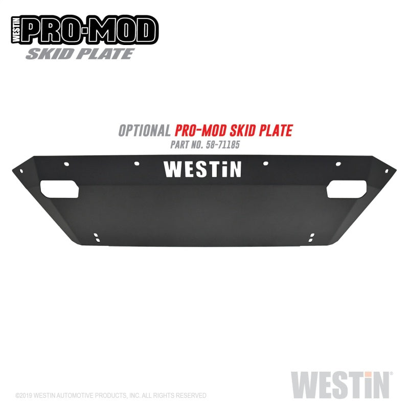 Westin 2019 Dodge Ram 1500 ( Excludes 1500 Classic & Rebel Models ) Pro-Mod Front Bumper - eliteracefab.com