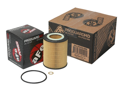 aFe Pro GUARD D2 Oil Filter 96-06 BMW Gas Cars L6 (4 Pack)