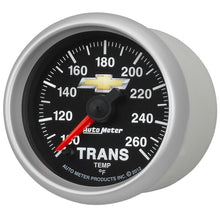 Load image into Gallery viewer, Autometer Performance Parts 52mm 100-260 Deg F Trans Temp COPO Camaro Gauge Pack