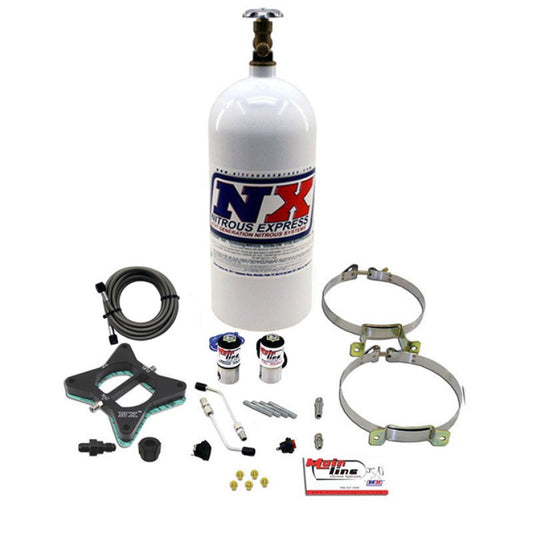 Nitrous Express Mainline EFI 4.6L 2 Valve System W/ 10 lb Bottle - ML3000