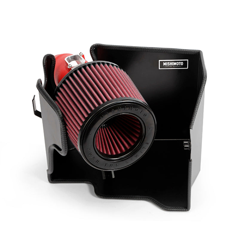 Mishimoto 14-16 Mini Cooper S 2.0L Performance Air Intake Kit - Wrinkle Red - eliteracefab.com