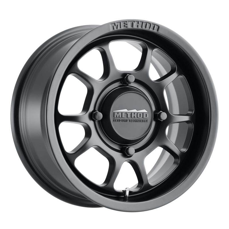 Method MR409 15x7 4+3/+13mm Offset 4x156 132mm CB Matte Black Wheel - eliteracefab.com