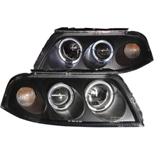 Load image into Gallery viewer, ANZO USA Volkswagen Passat Projector Headlights W/ Halo Black; 2001-2005 - eliteracefab.com