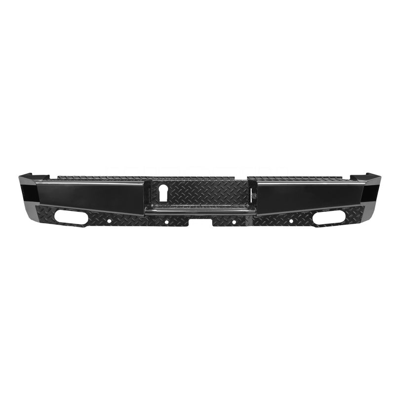 Westin 09-18 Ram 1500 HDX Bandit Rear Bumper - Black - eliteracefab.com