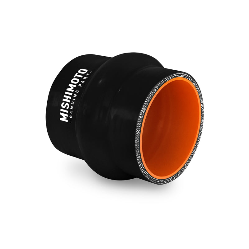 Mishimoto 2.75in. Hump Hose Silicone Coupler - Black - eliteracefab.com