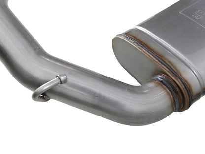 aFe MACH Force-Xp Hi-Tuck 3in 409 SS 18-20 Jeep Wrangler JL 2.0/3.6 Axle-Back Exhaust - eliteracefab.com