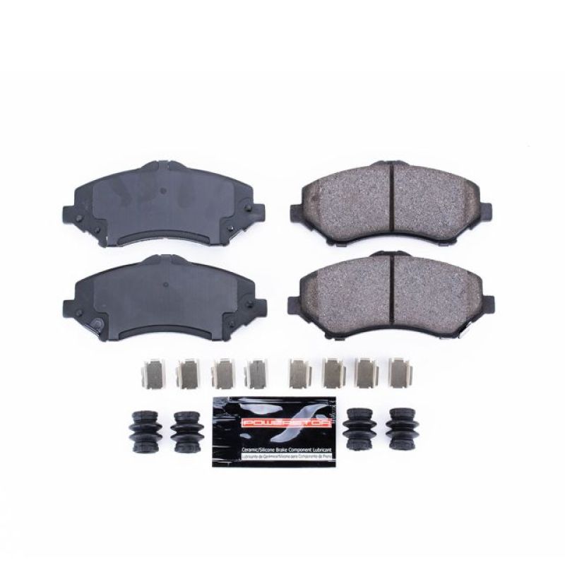 Power Stop 08-16 Chrysler Town & Country Front Z23 Evolution Sport Brake Pads w/Hardware - eliteracefab.com