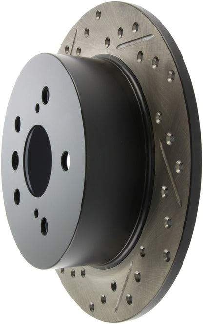 StopTech Sport Drilled & Slotted Rotor - Rear Right Stoptech