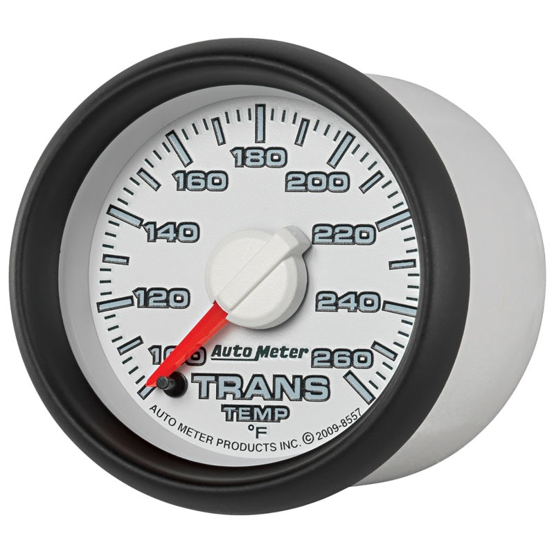 Autometer Performance Dodge 52.4mm 100-260 Deg F Trans Temp Gauge 8557