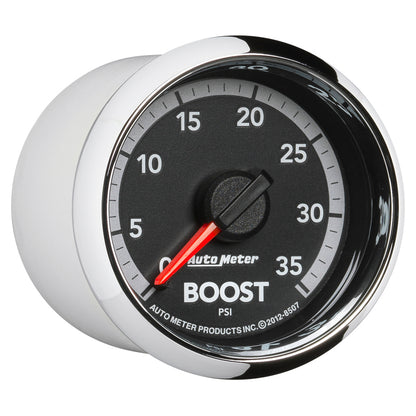 Autometer Gen4 Dodge Factory Match 52.4mm Mechanical 0-35 PSI Boost Gauge 8507