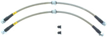 Load image into Gallery viewer, StopTech Stainless Steel Front Brake lines for 07-09 Mazda 3 - eliteracefab.com