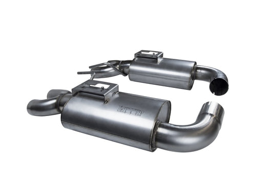 Kooks 2015+ Ford Mustang GT350 5.2L 3in Axle Back Uses Factory Tips Must Use Kooks Header and X-Pipe - eliteracefab.com