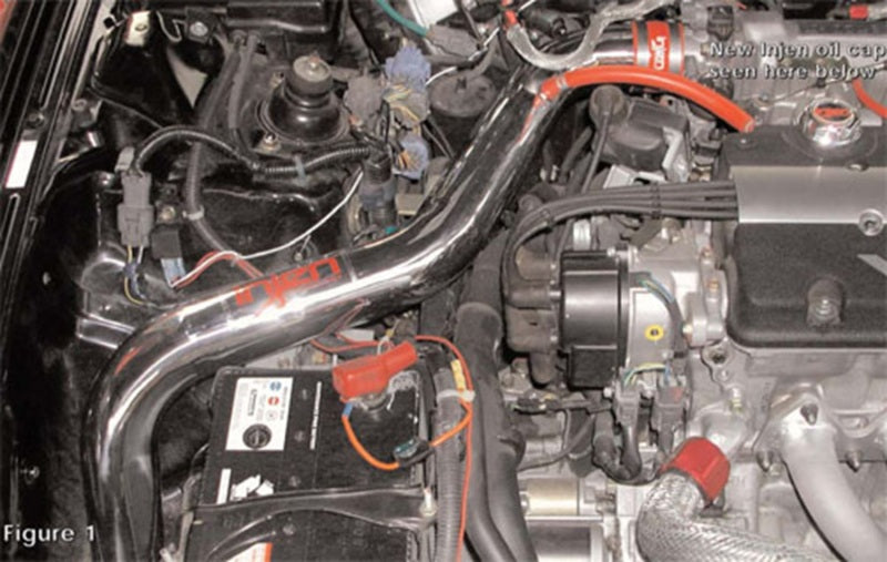 Injen 97-01 Prelude Polished Cold Air Intake - eliteracefab.com