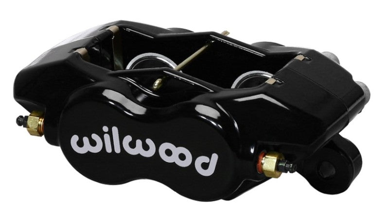 Wilwood Caliper-Forged DynaliteI-Black 1.12in Pistons .81in Disc Wilwood