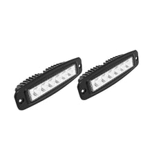 Load image into Gallery viewer, Westin Single Row 6 x 3W Bridgelux w/terminated wiring (set of 2) - Black - eliteracefab.com