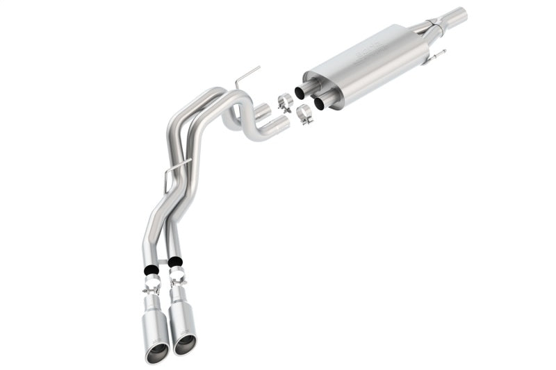 2010-2014 Ford F-150 SVT Raptor Cat-Back Exhaust System S-Type Part # 140383 140383 - eliteracefab.com