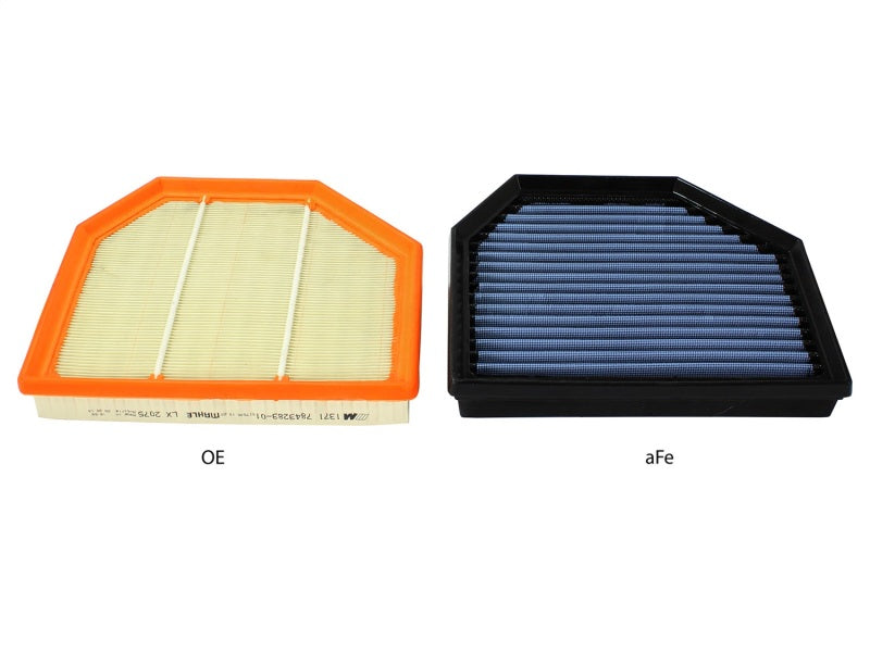 aFe MagnumFLOW OEM Replacement Air Filter PRO 5R 2015 BMW M3/M4 (F80/F82) 3.0L S55 (tt) Qty. 2 - eliteracefab.com