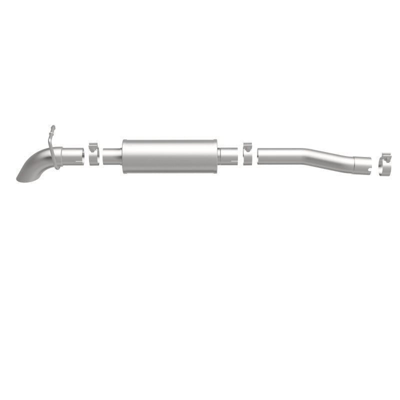 MagnaFlow 12-14 Jeep Wrangler JK Unltd V6 3.6L 2D Turn Down Front of Rear Tire SS C/B Perf Exhaust Magnaflow