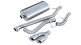 Corsa 02-07 Chevrolet Silverado Reg Cab/Short Bed 1500 4.8L V8 Polished Touring Cat-Back Exhaust