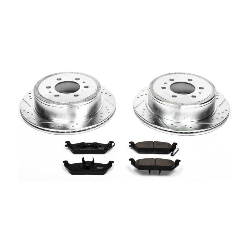 Power Stop 04-11 Ford F-150 Rear Z23 Evolution Sport Brake Kit - eliteracefab.com