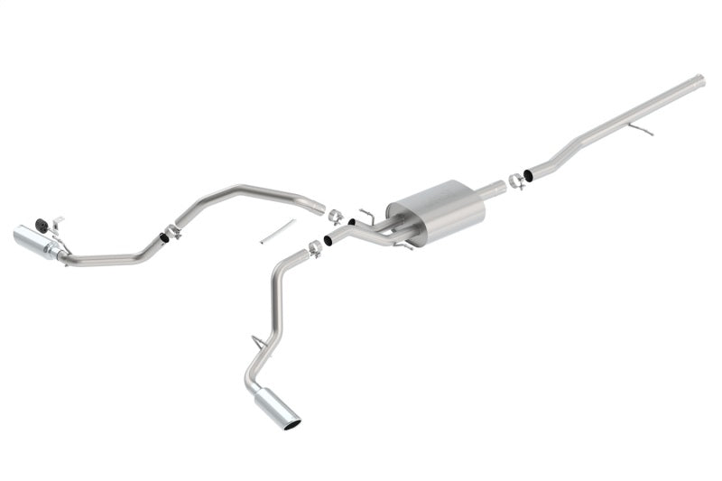 2014-2019 Chevrolet Silverado 1500 Cat-Back Exhaust System S-Type Part # 140545 - eliteracefab.com