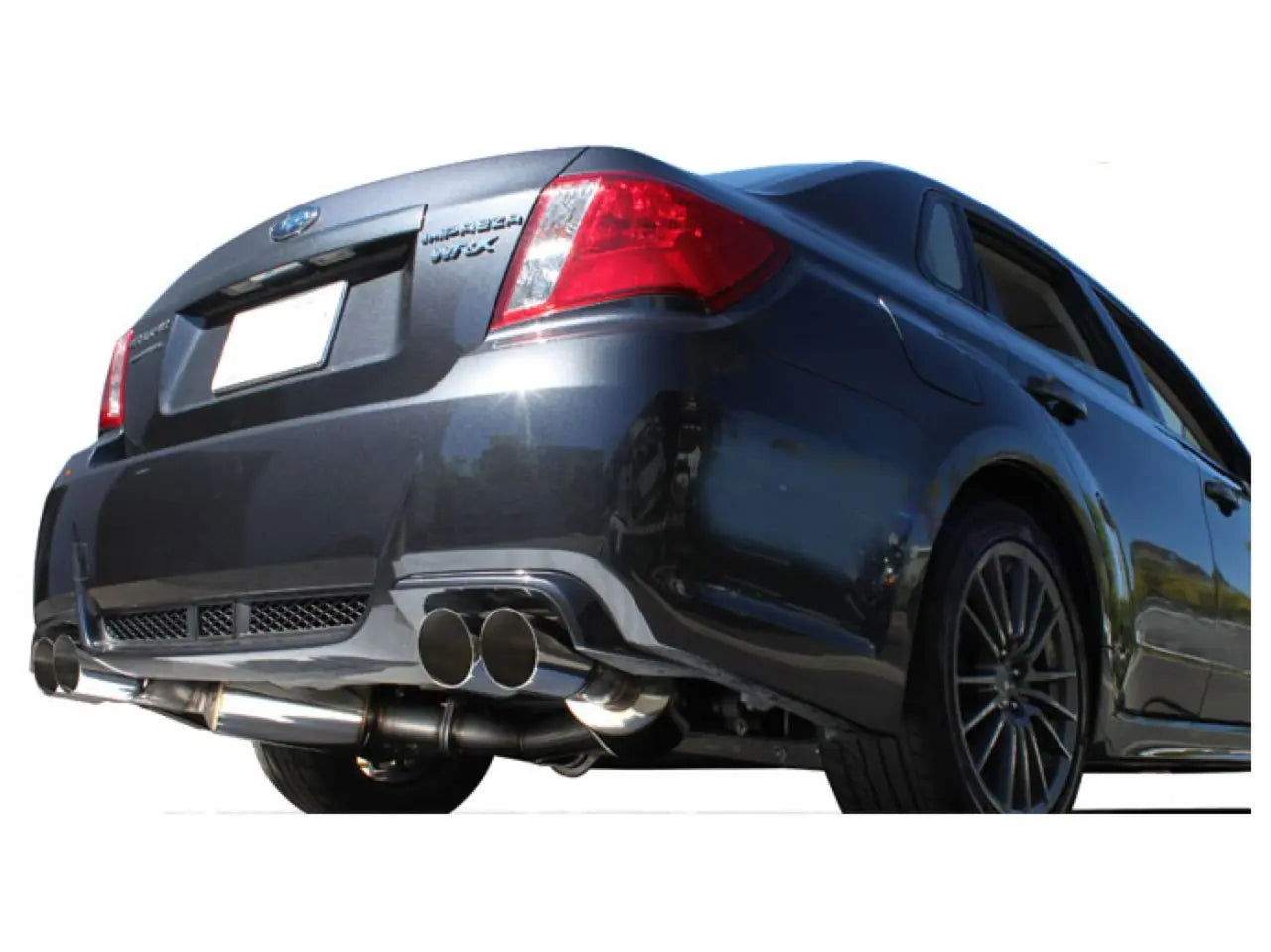 GReddy Evolution GT Catback Exhaust with 76mm Dual Muffler Subaru WRX | STI 2011-2014 - eliteracefab.com