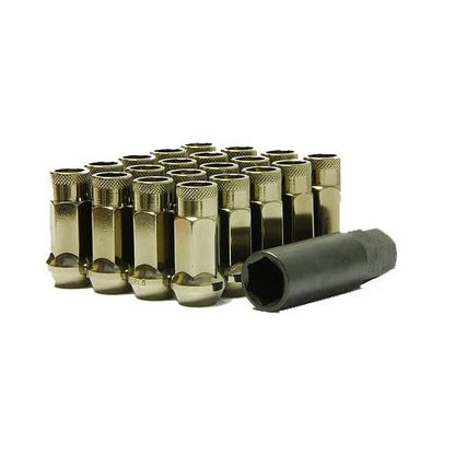 WHEEL MATE MUTEKI SR48 OPEN END LUG NUTS – TITANIUM 12×1.25 48MM - eliteracefab.com