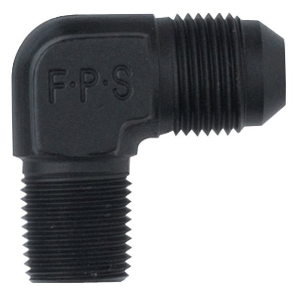 Fragola Performance Systems 482204-BL -AN to Pipe Thread Fittings -4AN x 1/8 NPT 90 Degree - eliteracefab.com