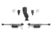 Load image into Gallery viewer, Fabtech 19-20 Ford F450/F550 4WD Dual Steering Stabilizer System w/DL 2.25 Resi Shocks - eliteracefab.com