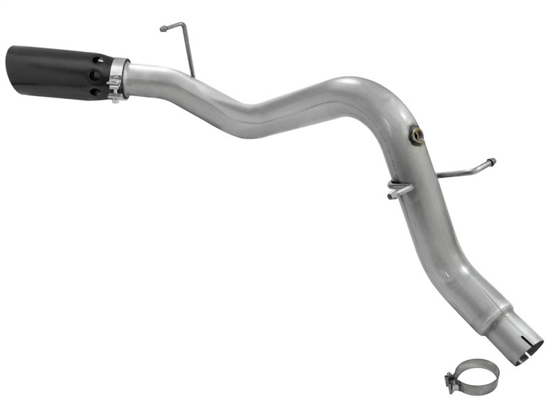 aFe LARGE BORE HD 3.5in DPF-Back Alum Exhaust w/Black Tip 2016 GM Colorado/Canyon 2.8L (td) - eliteracefab.com