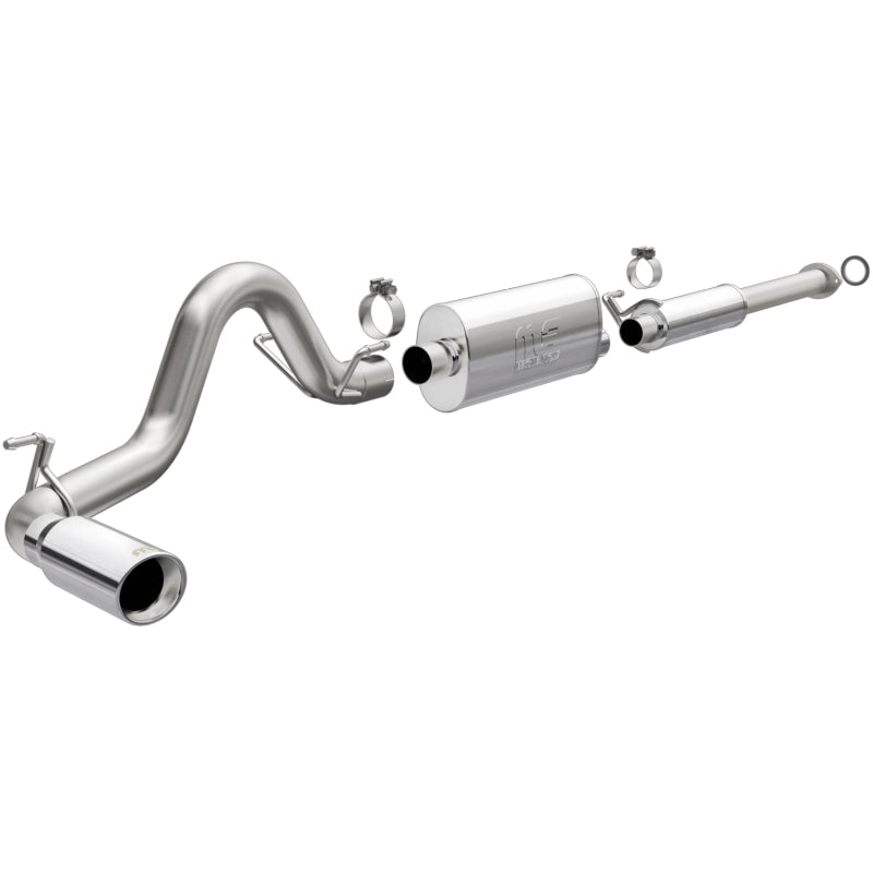 MagnaFlow 2016+ Toyota Tacoma 2.7L 3in Single Passenger Side Rear Exit Cat-Back Exhaust - eliteracefab.com